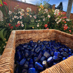 Lapis lazuli tumbles, High quality lapis lazuli tumbles.