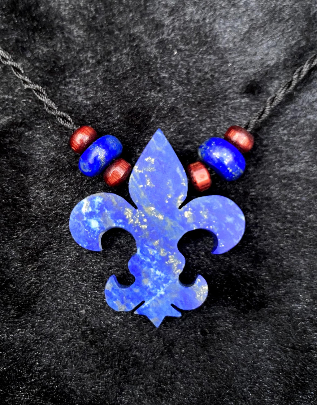 Lapis Lazuli Elegant Necklace Handmade Masterpiece