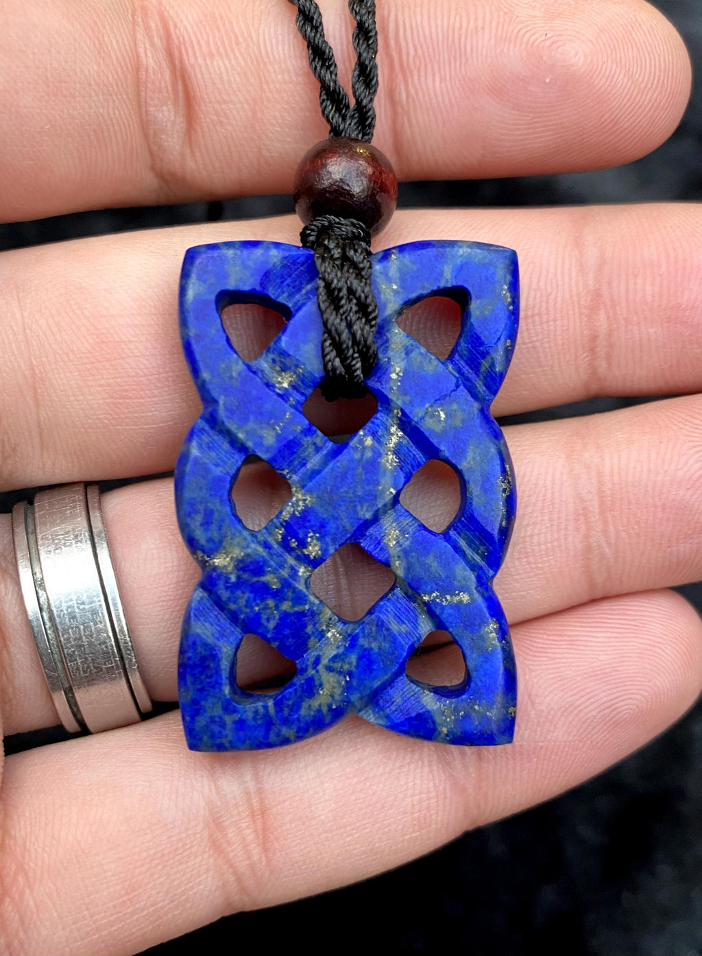 Lapis Lazuli Elegant Necklace Handmade Masterpiece