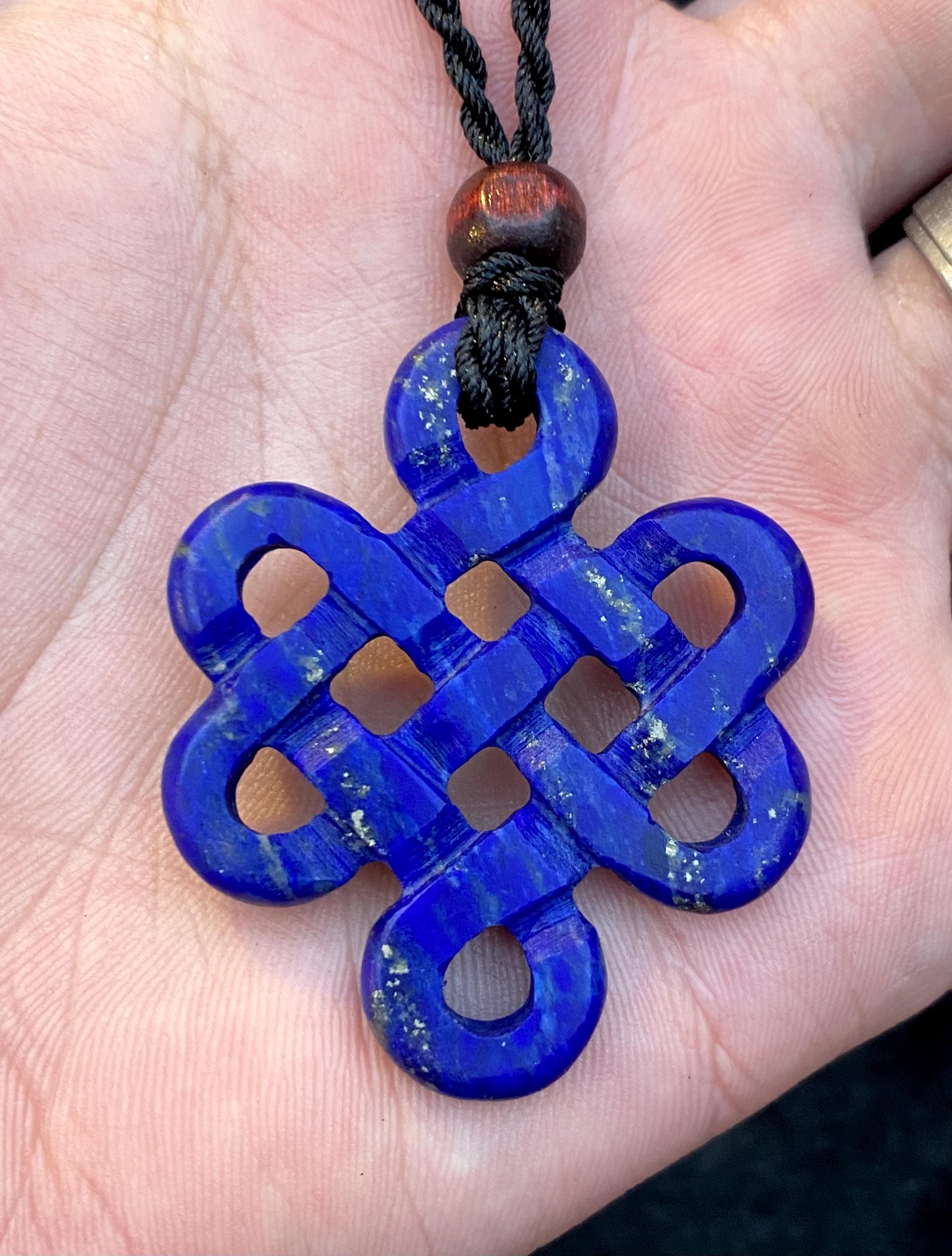 Lapis Lazuli Necklace Handmade Masterpiece