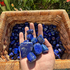 Lapis lazuli tumbles, High quality lapis lazuli tumbles.
