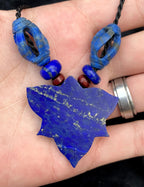 Lapis Lazuli Elegant Necklace Handmade Masterpiece