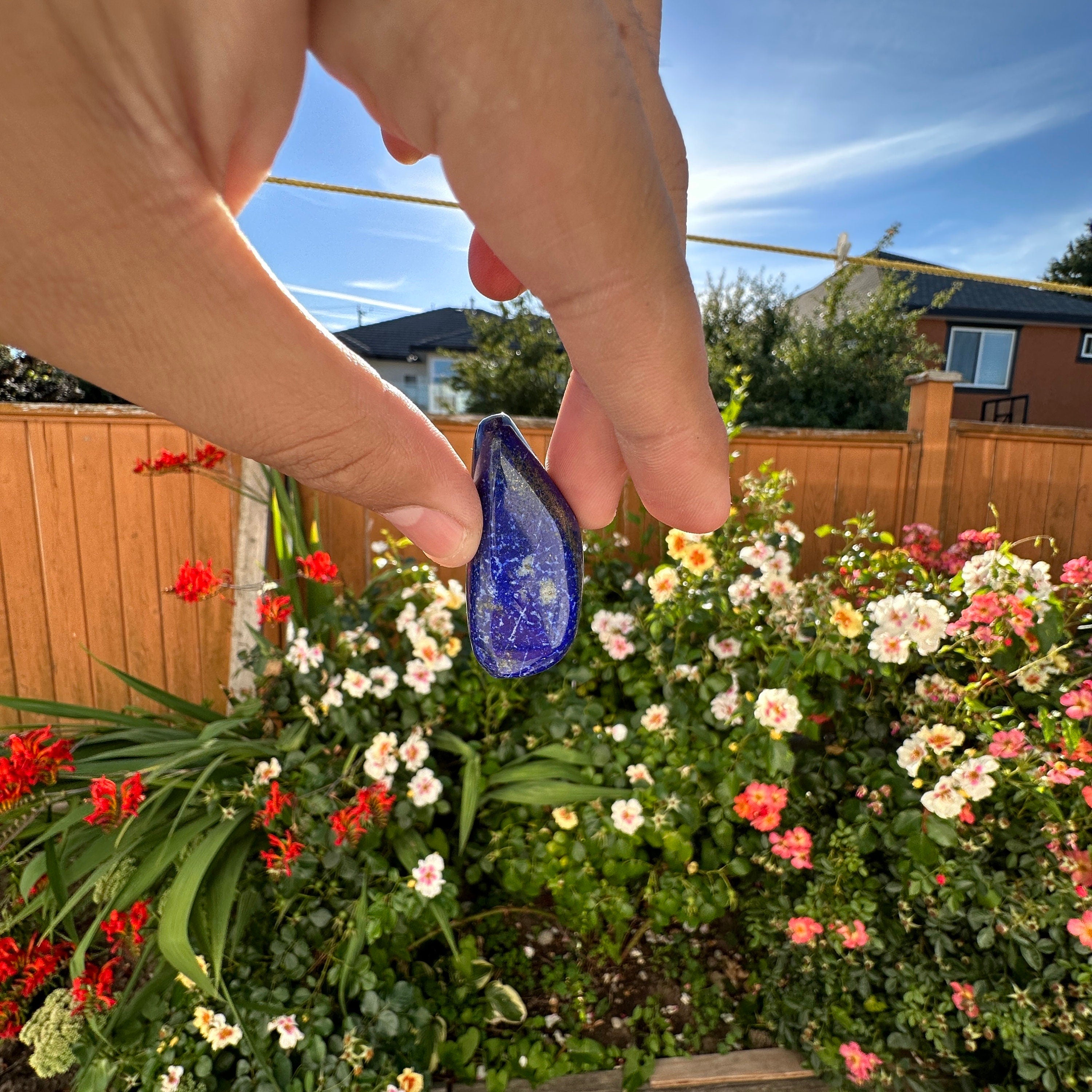 Lapis lazuli tumbles, High quality lapis lazuli tumbles.
