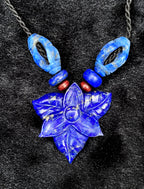 Lapis Lazuli Elegant Necklace Handmade Masterpiece