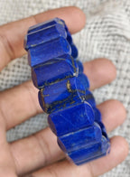 56 Gram Natural Lapis Lazuli Bracelet – Handmade Gemstone Jewelry for Healing & Style