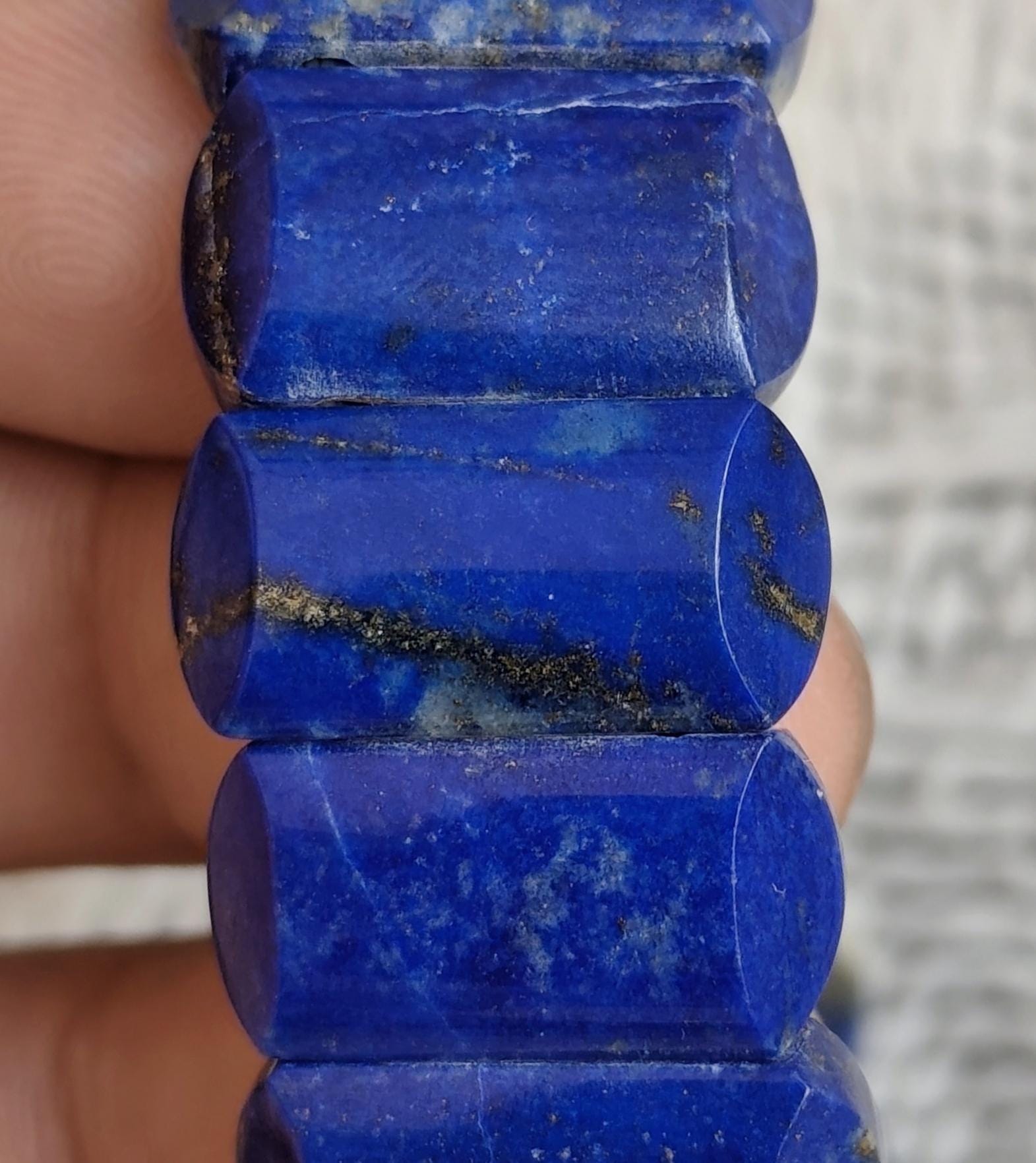 56 Gram Natural Lapis Lazuli Bracelet – Handmade Gemstone Jewelry for Healing & Style