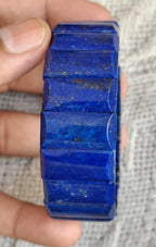 70 Gram Polished Lapis Lazuli Bracelet – Spiritual Healing Crystal Jewelry