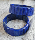 70 Gram Polished Lapis Lazuli Bracelet – Spiritual Healing Crystal Jewelry