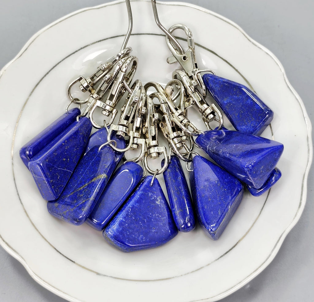 Lapis Lazuli Keychain – Free Shaped | Natural Stone Charm for Protection & Wisdom Afghanistan
