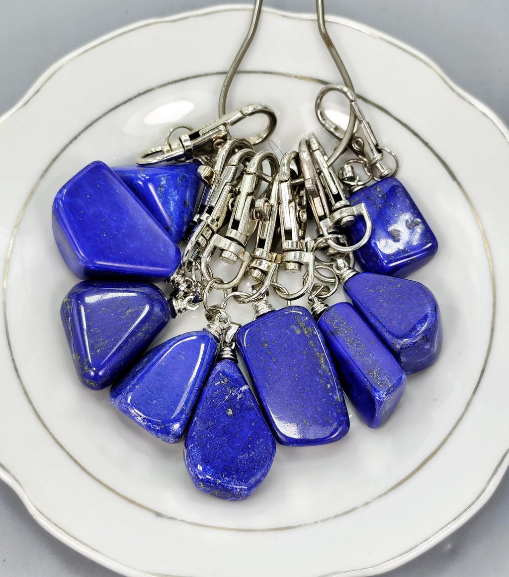 Lapis Lazuli Keychain – Free Shaped | Natural Stone Charm for Protection & Wisdom Afghanistan