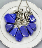 Lapis Lazuli Keychain – Free Shaped | Natural Stone Charm for Protection & Wisdom Afghanistan